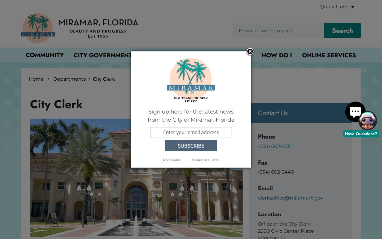 Miramar Divorce Decree source screenshot