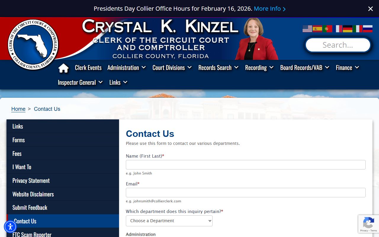 Collier County Divorce Decree source screenshot