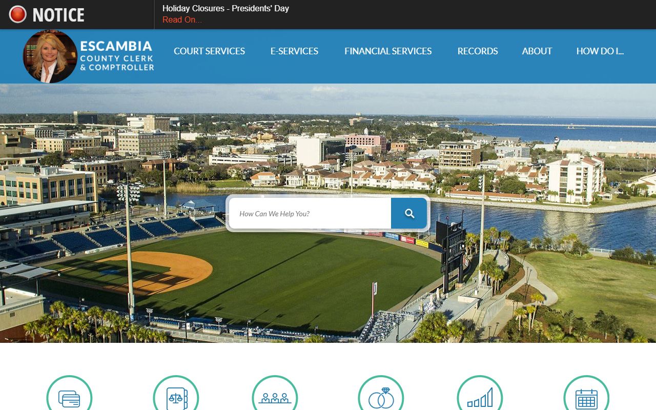 Escambia County Divorce Decree source screenshot