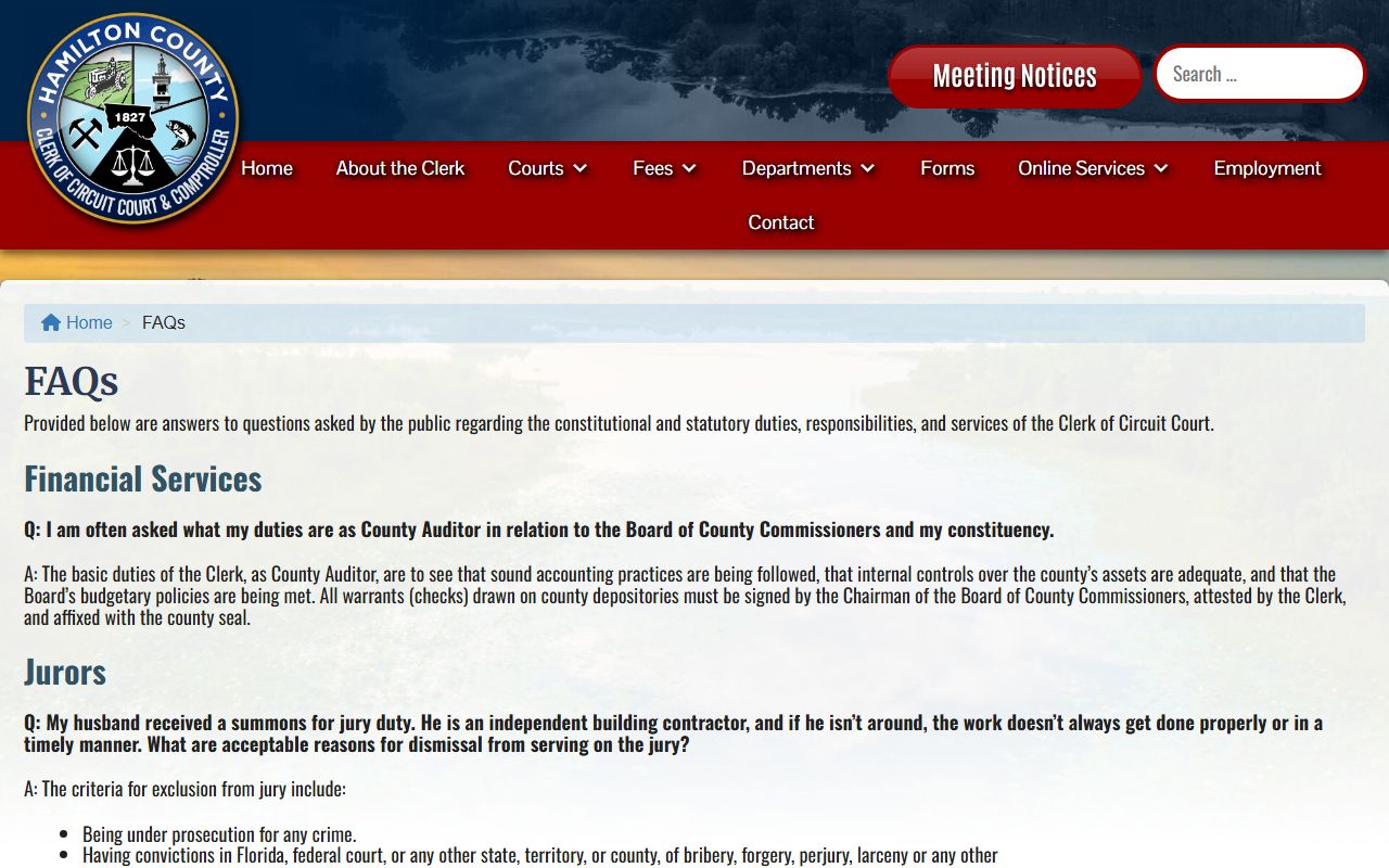 Hamilton County Divorce Decree source screenshot