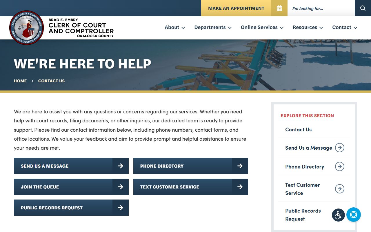 Okaloosa County Divorce Decree source screenshot